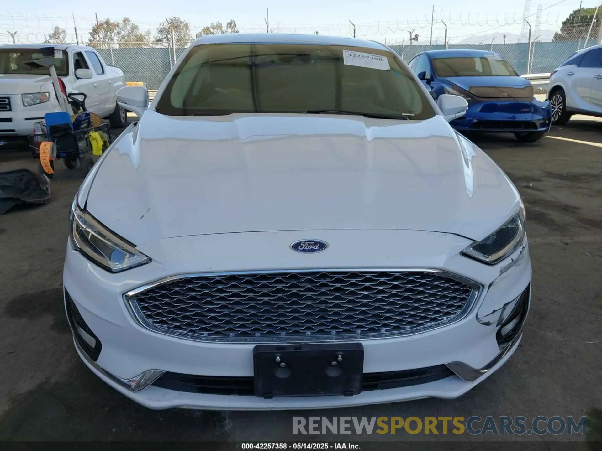 12 fotografías del automóvil dañado 3FA6P0RU9LR170993 FORD FUSION 2020