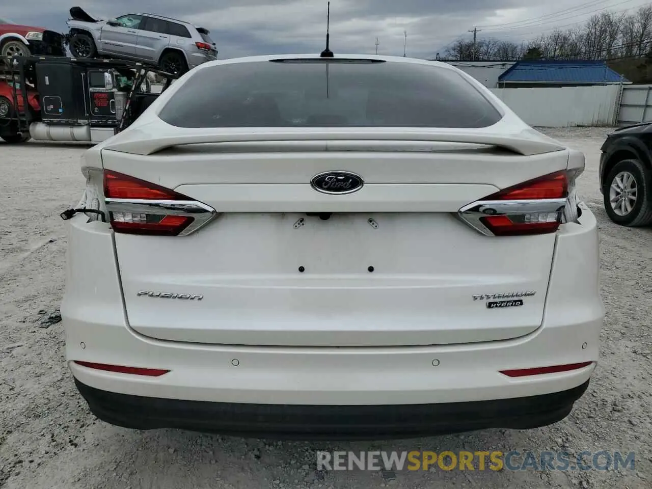 6 fotografías del automóvil dañado 3FA6P0SU4LR113076 FORD FUSION 2020