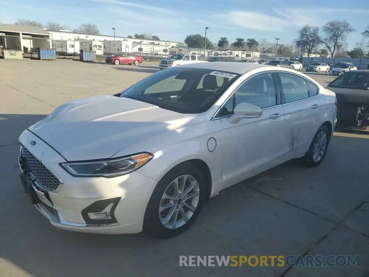 1 fotografías del automóvil dañado 3FA6P0SU4LR172029 FORD FUSION 2020