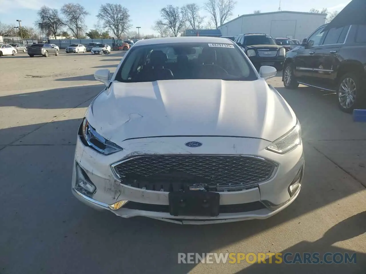 5 fotografías del automóvil dañado 3FA6P0SU4LR172029 FORD FUSION 2020