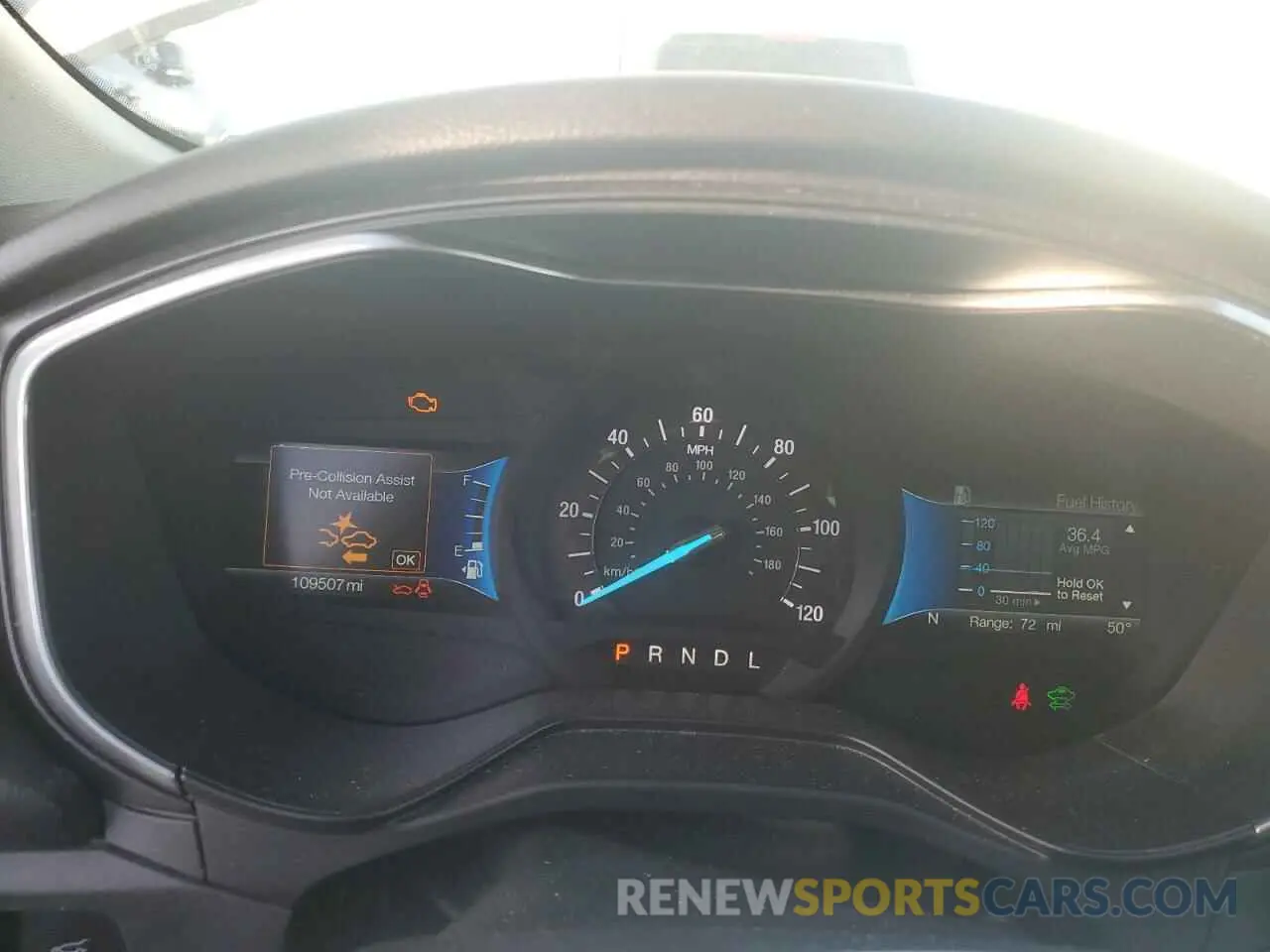 9 fotografías del automóvil dañado 3FA6P0SU4LR172029 FORD FUSION 2020