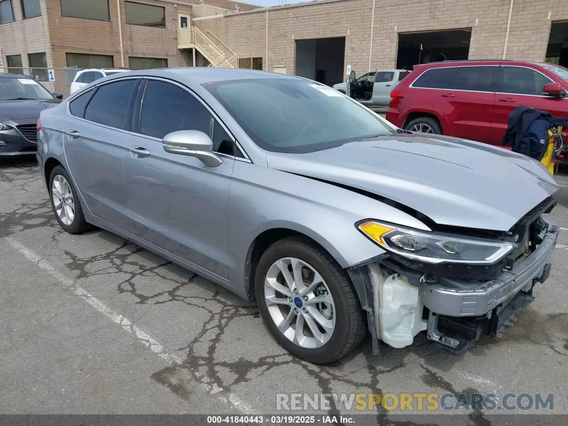 1 fotografías del automóvil dañado 3FA6P0SU4LR260496 FORD FUSION 2020