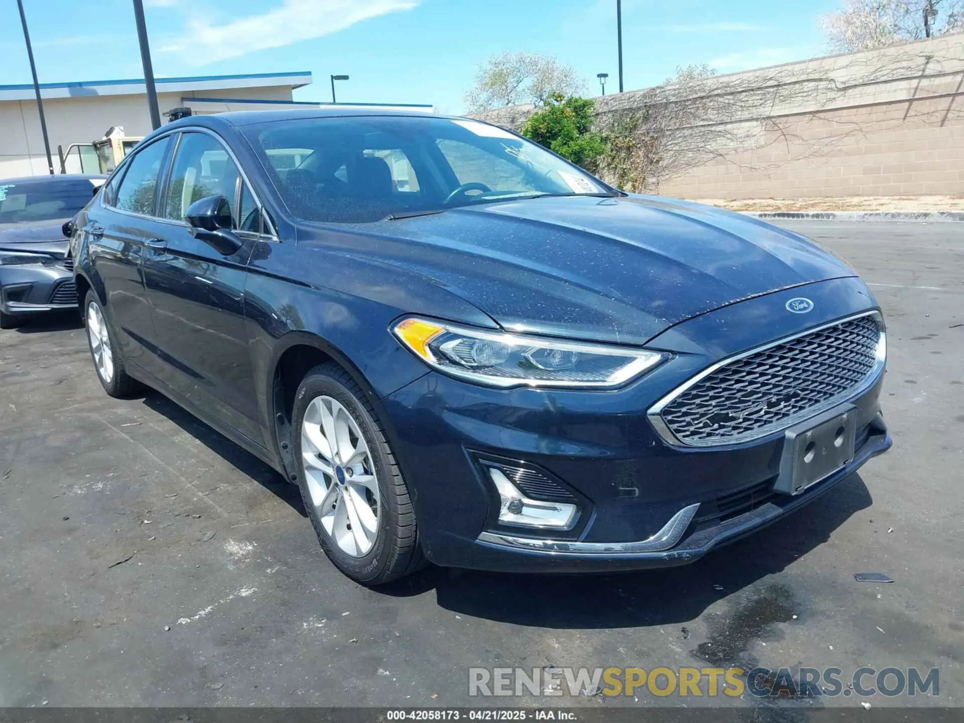 1 fotografías del automóvil dañado 3FA6P0SU5LR113104 FORD FUSION 2020