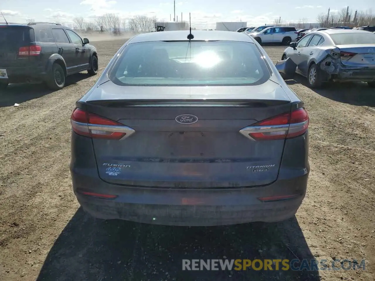 6 fotografías del automóvil dañado 3FA6P0SU5LR262015 FORD FUSION 2020