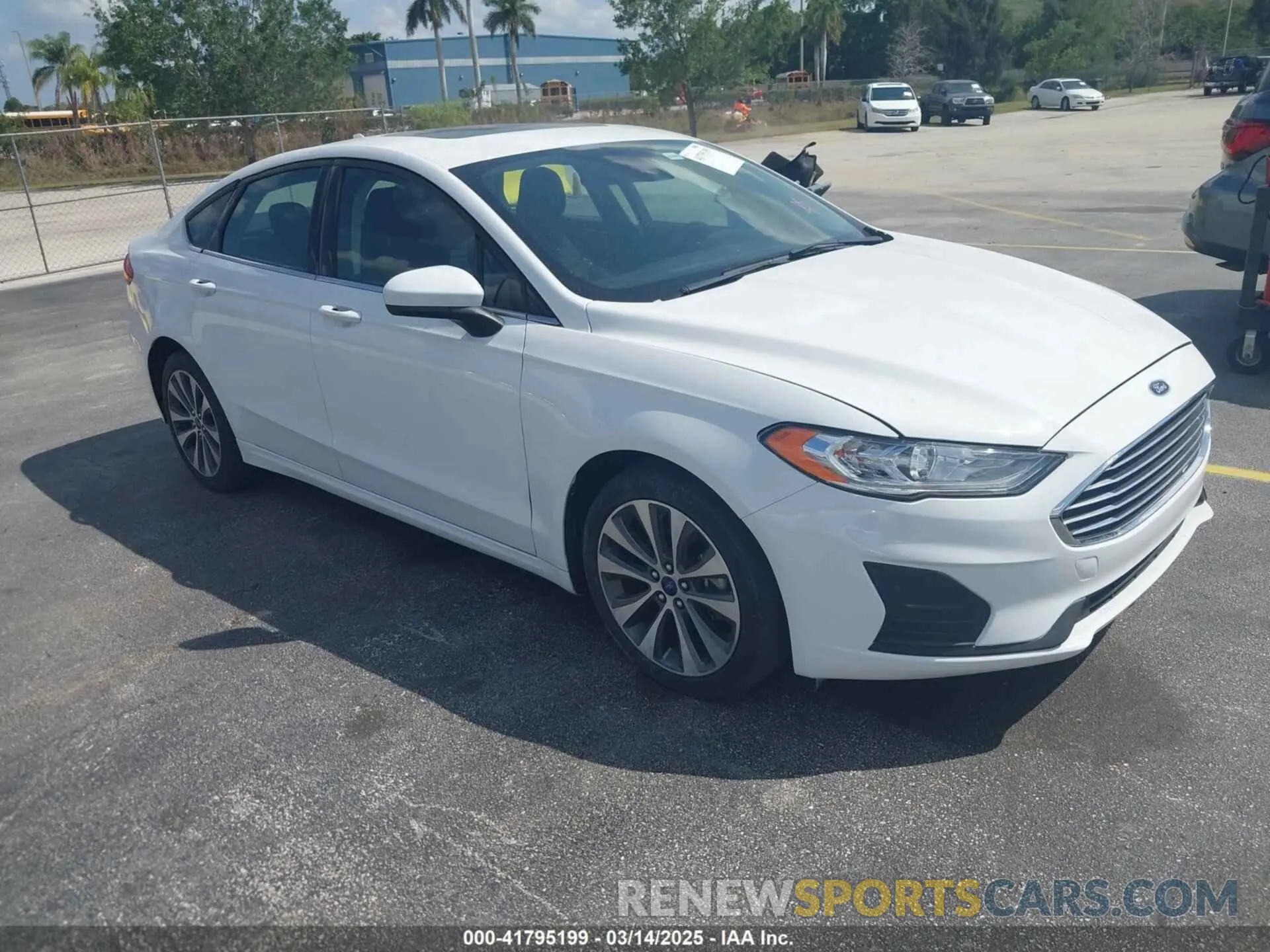 1 fotografías del automóvil dañado 3FA6P0T90LR150796 FORD FUSION 2020