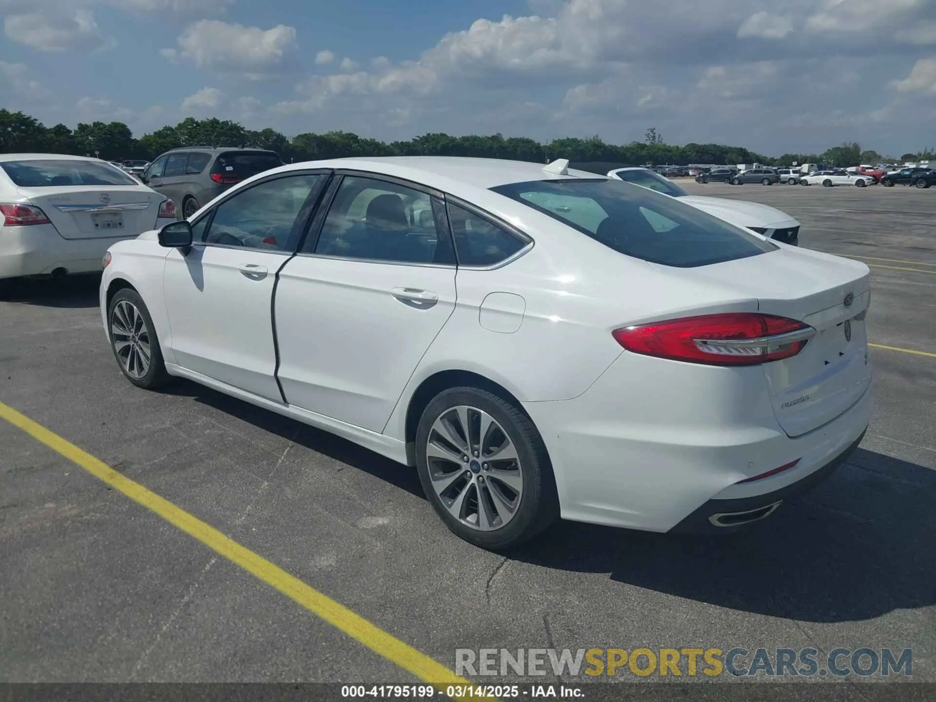 3 fotografías del automóvil dañado 3FA6P0T90LR150796 FORD FUSION 2020
