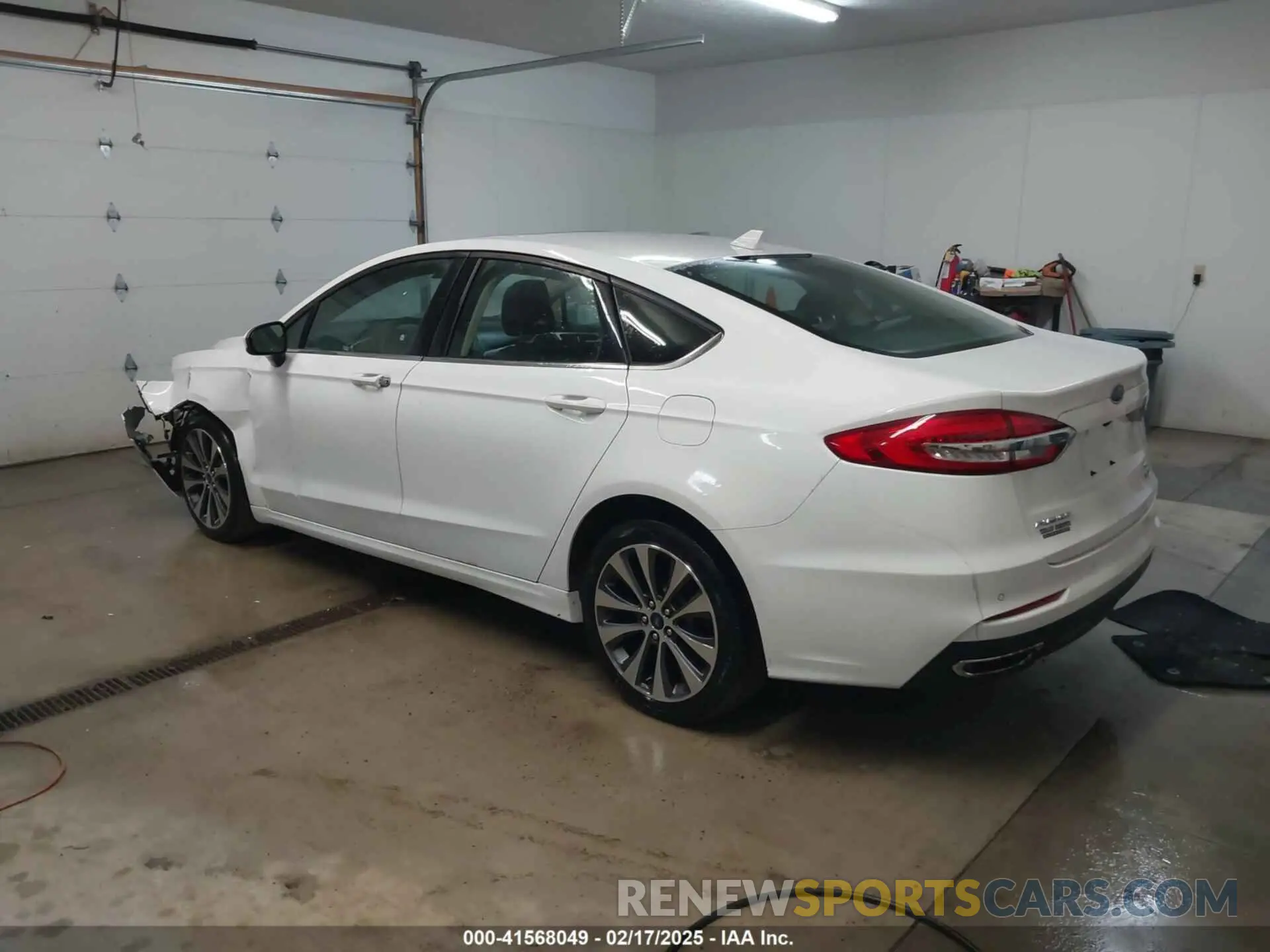 3 fotografías del automóvil dañado 3FA6P0T90LR173222 FORD FUSION 2020