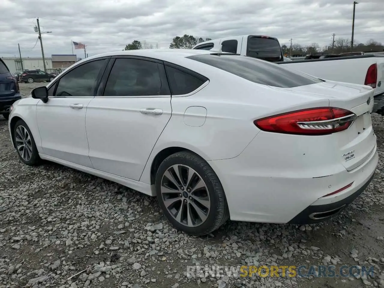 2 fotografías del automóvil dañado 3FA6P0T90LR202458 FORD FUSION 2020