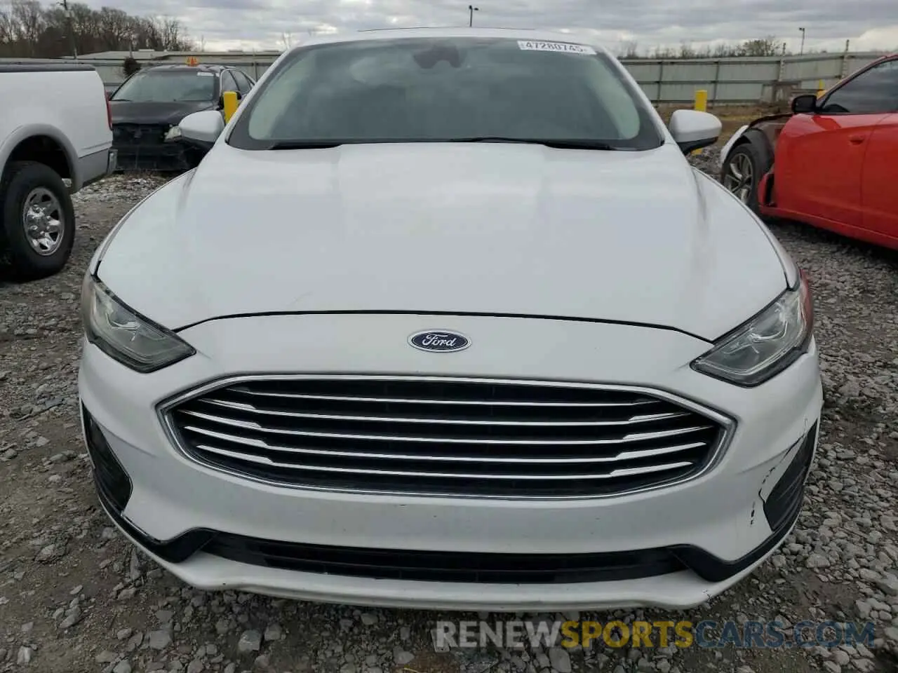 5 fotografías del automóvil dañado 3FA6P0T90LR202458 FORD FUSION 2020