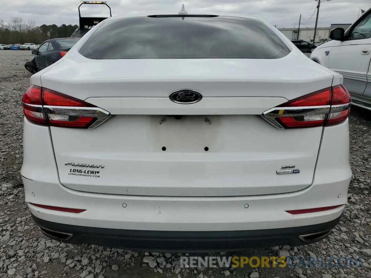 6 fotografías del automóvil dañado 3FA6P0T90LR202458 FORD FUSION 2020