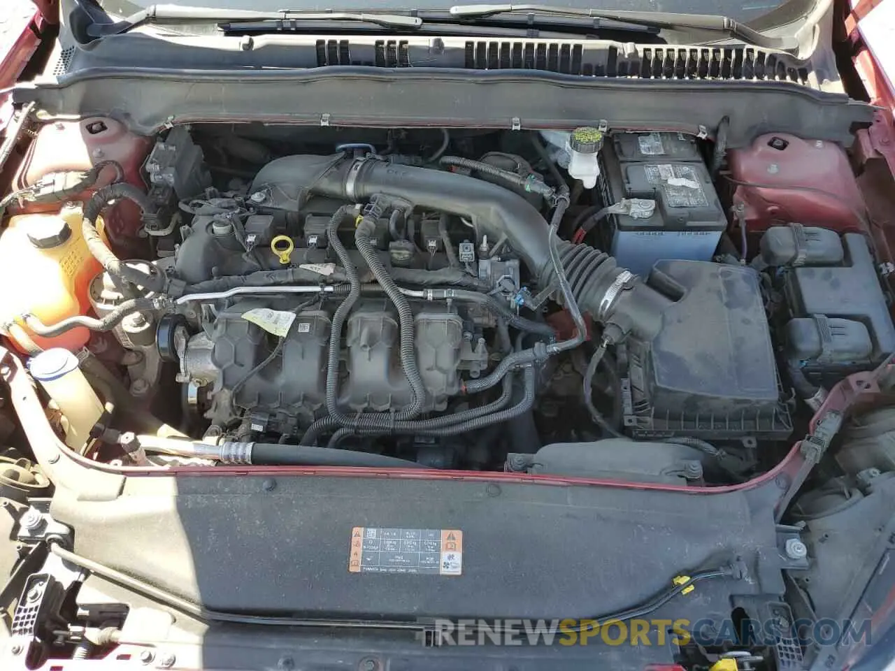 11 fotografías del automóvil dañado 3FA6P0T92LR121185 FORD FUSION 2020