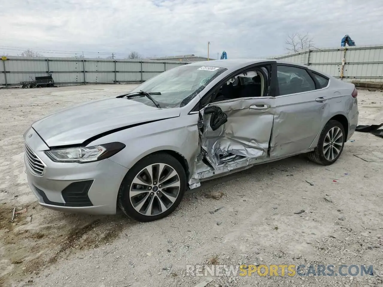 1 fotografías del automóvil dañado 3FA6P0T92LR147124 FORD FUSION 2020