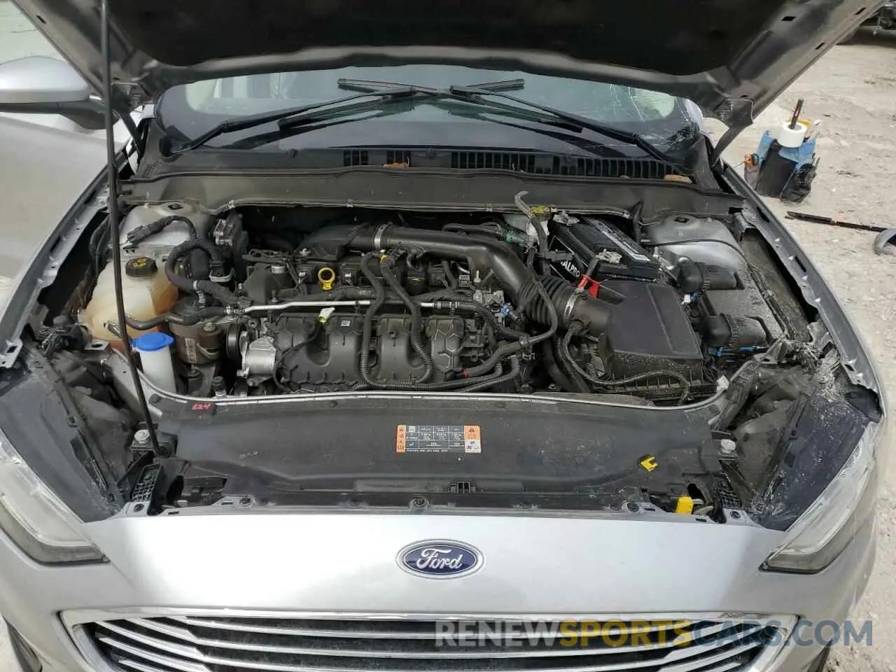 12 fotografías del automóvil dañado 3FA6P0T92LR147124 FORD FUSION 2020