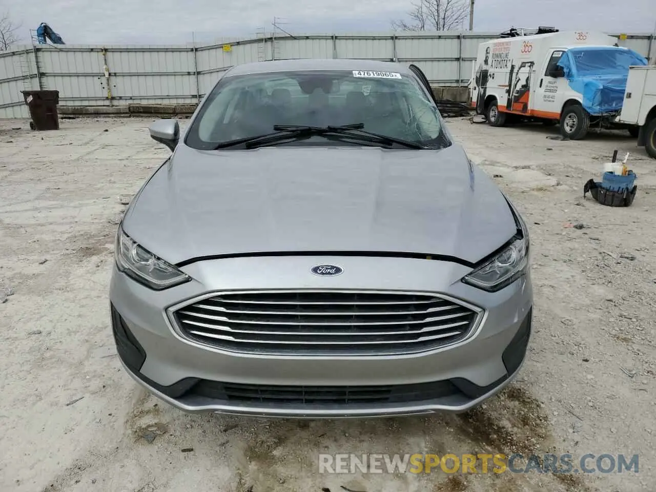 5 fotografías del automóvil dañado 3FA6P0T92LR147124 FORD FUSION 2020