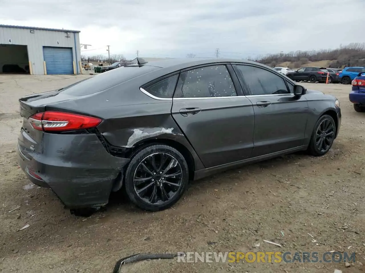 3 fotografías del automóvil dañado 3FA6P0T92LR162335 FORD FUSION 2020