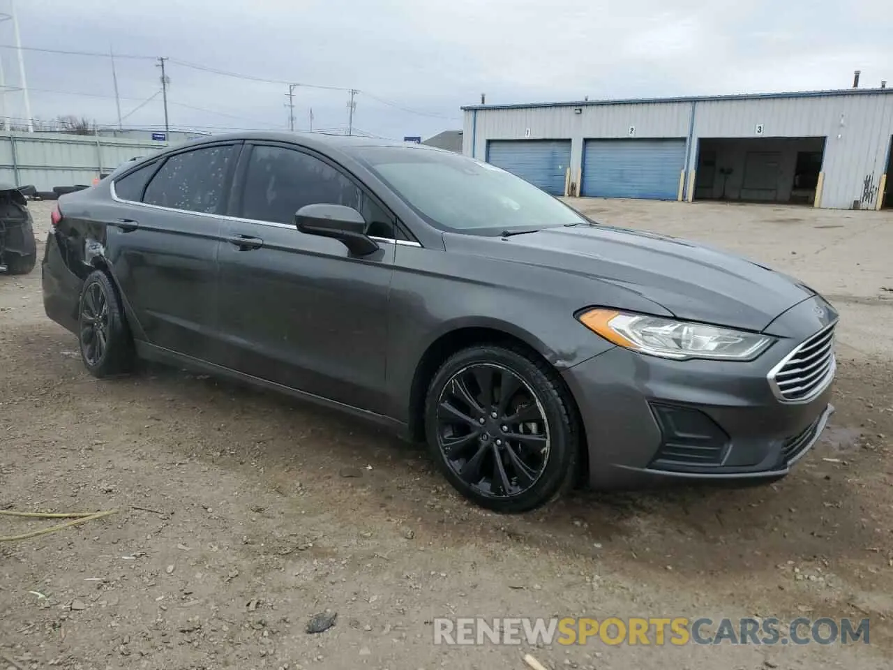 4 fotografías del automóvil dañado 3FA6P0T92LR162335 FORD FUSION 2020