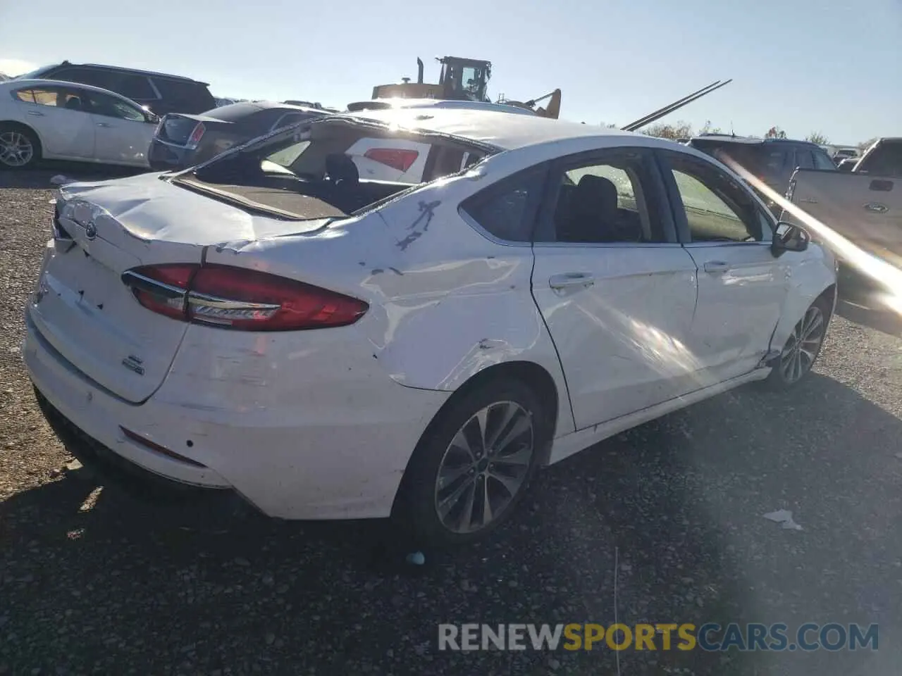 3 fotografías del automóvil dañado 3FA6P0T92LR172931 FORD FUSION 2020