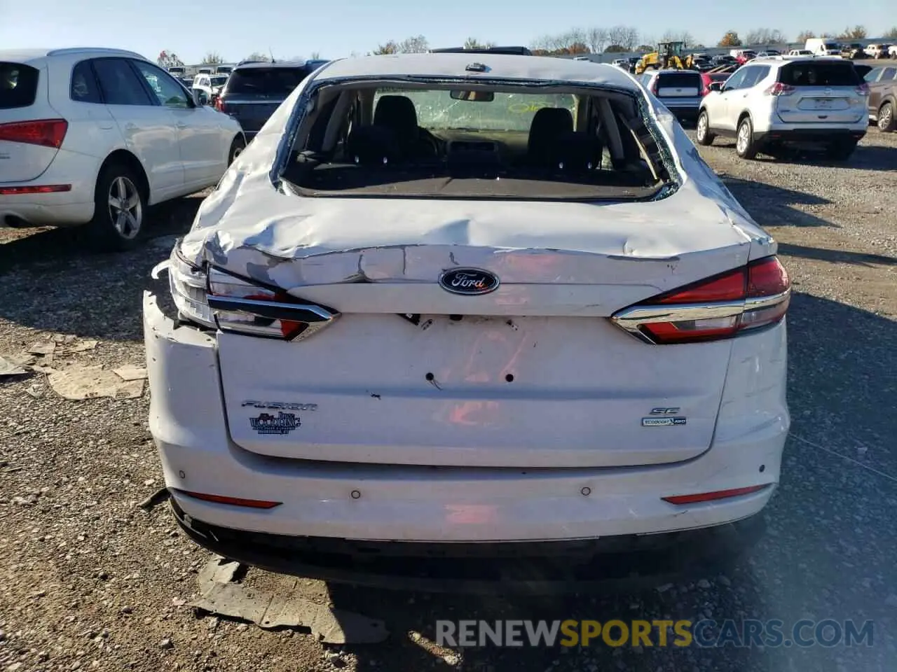 6 fotografías del automóvil dañado 3FA6P0T92LR172931 FORD FUSION 2020