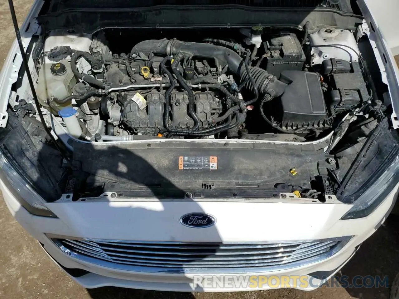 11 fotografías del automóvil dañado 3FA6P0T92LR179507 FORD FUSION 2020