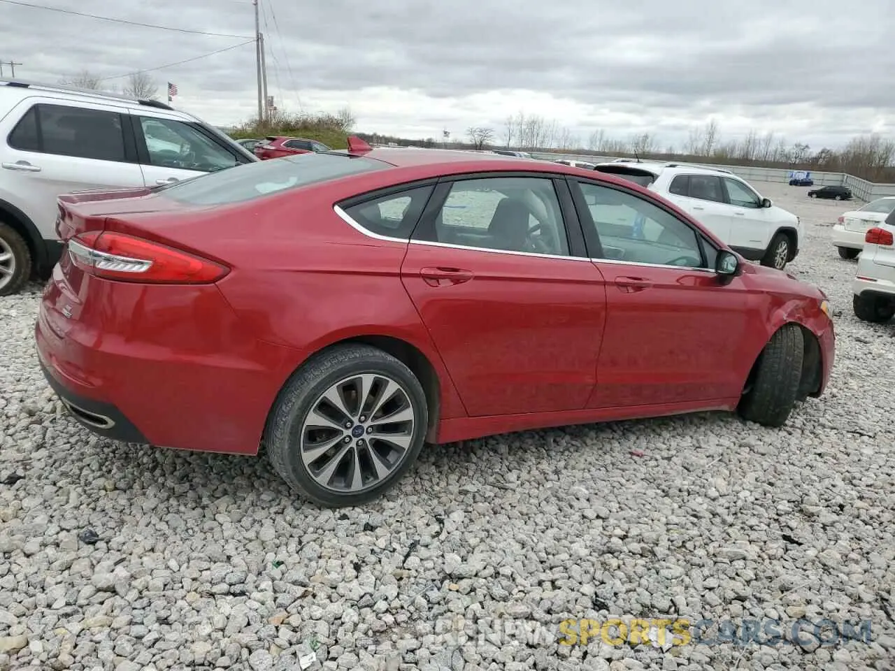 3 fotografías del automóvil dañado 3FA6P0T92LR255789 FORD FUSION 2020