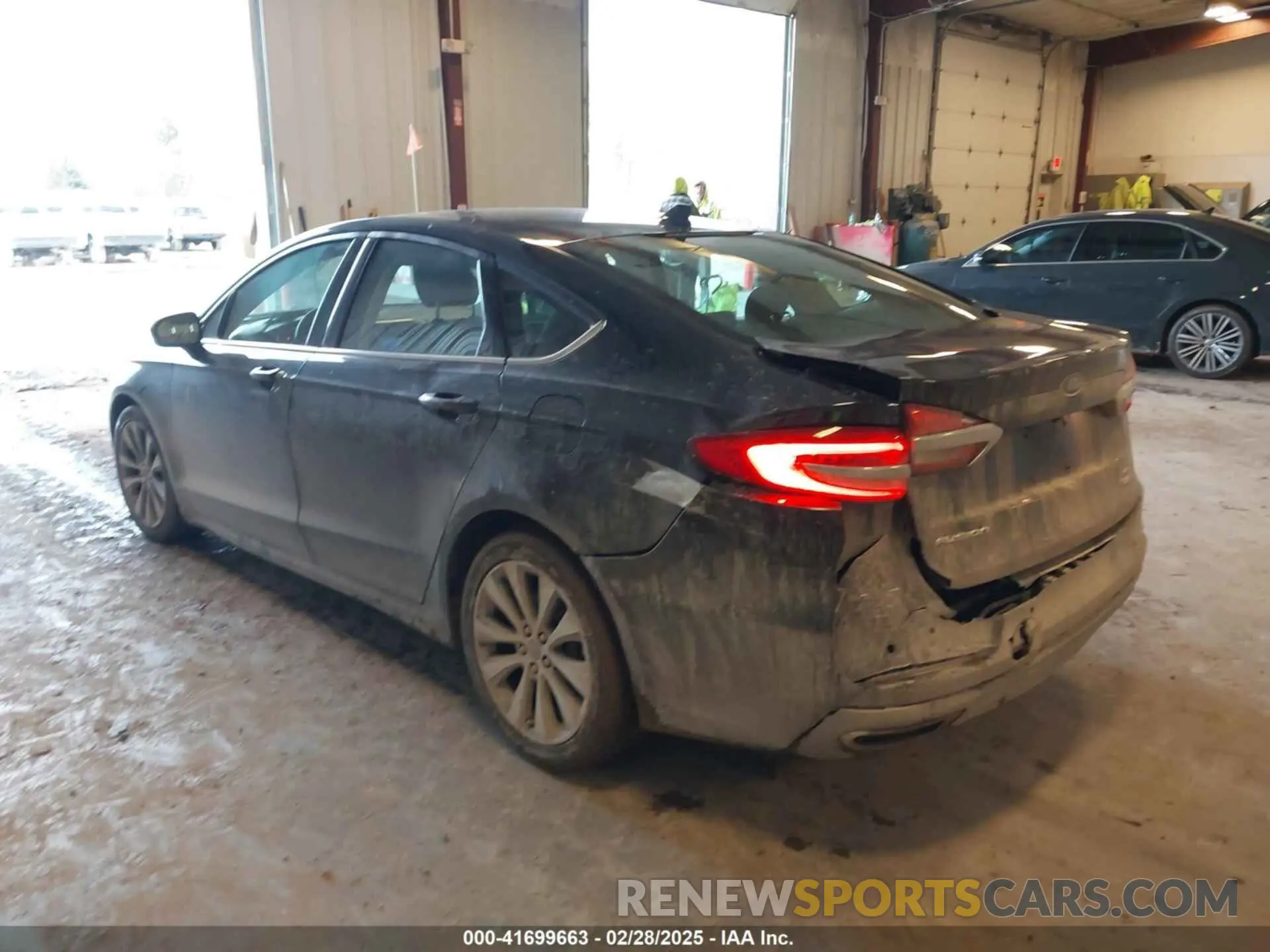 3 fotografías del automóvil dañado 3FA6P0T95LR260159 FORD FUSION 2020