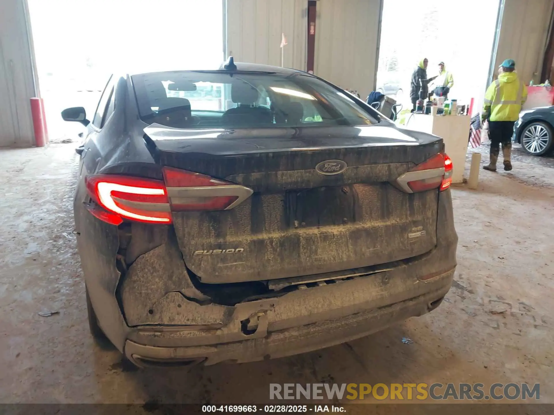 6 fotografías del automóvil dañado 3FA6P0T95LR260159 FORD FUSION 2020