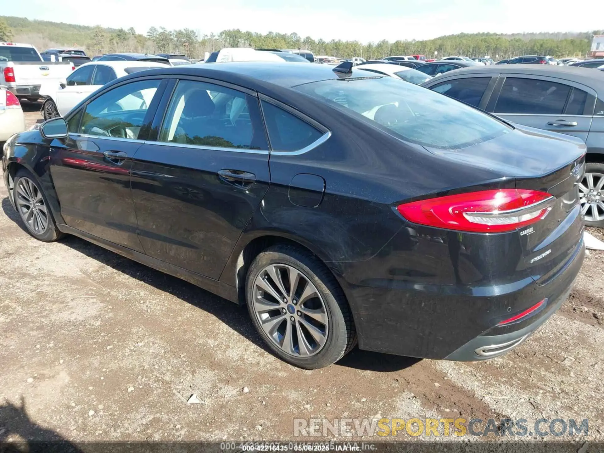3 fotografías del automóvil dañado 3FA6P0T96LR180613 FORD FUSION 2020