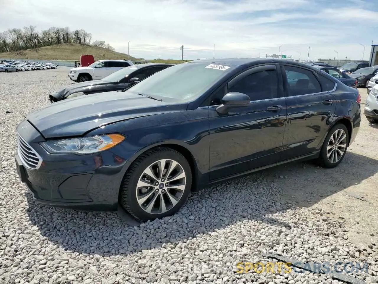 1 fotografías del automóvil dañado 3FA6P0T97LR179079 FORD FUSION 2020