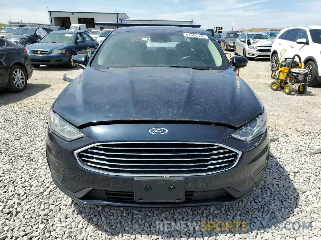 5 fotografías del automóvil dañado 3FA6P0T97LR179079 FORD FUSION 2020