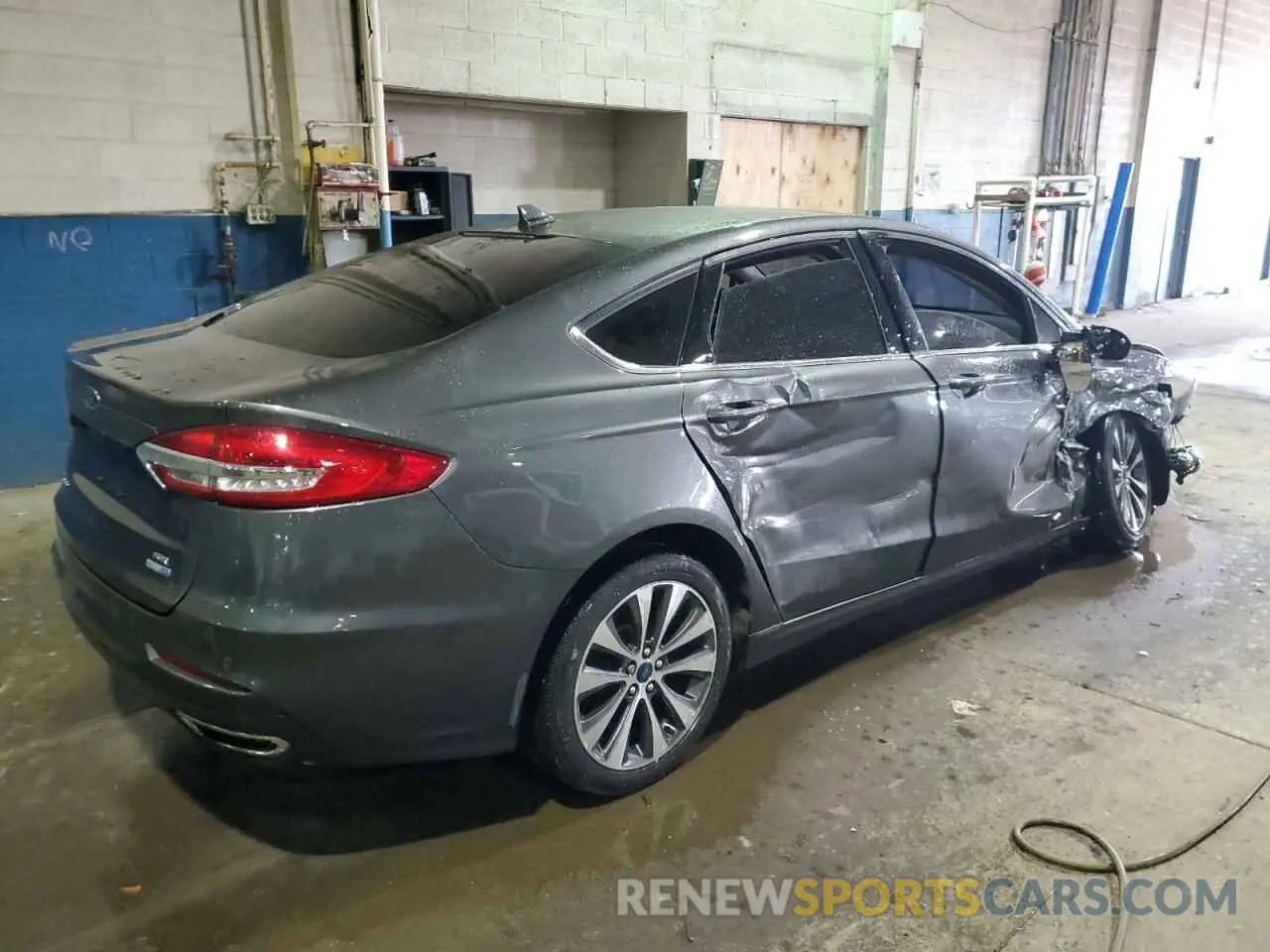 3 fotografías del automóvil dañado 3FA6P0T97LR180099 FORD FUSION 2020