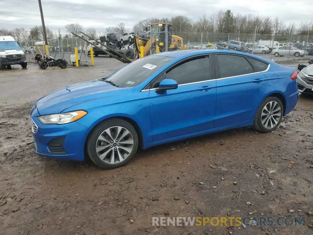 1 fotografías del automóvil dañado 3FA6P0T98LR190270 FORD FUSION 2020