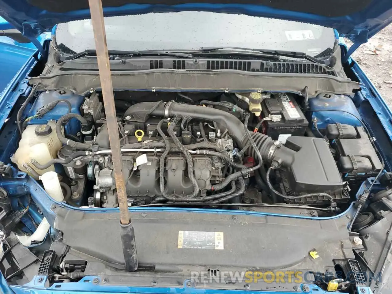 12 fotografías del automóvil dañado 3FA6P0T98LR190270 FORD FUSION 2020