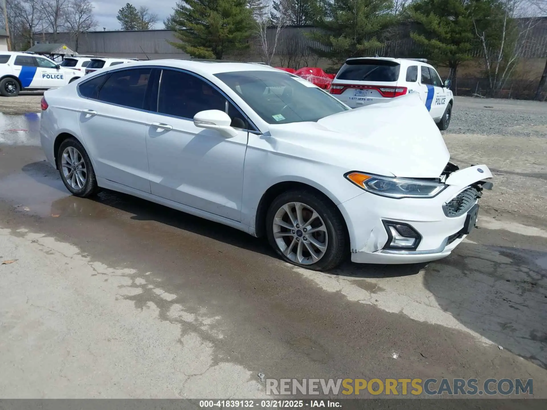 1 fotografías del automóvil dañado 3FA6P0SU6KR110873 FORD FUSION ENERGI 2019