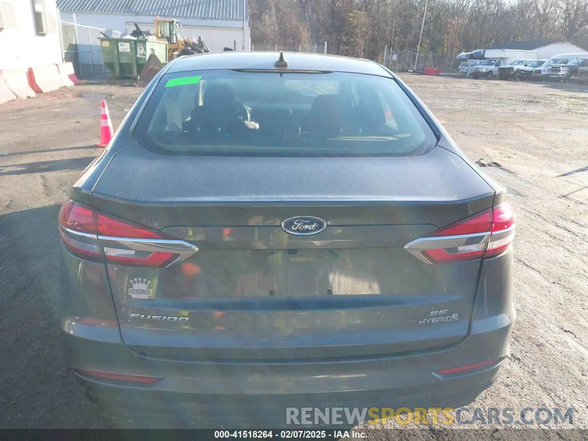 15 fotografías del automóvil dañado 3FA6P0LU0KR162935 FORD FUSION HYBRID 2019