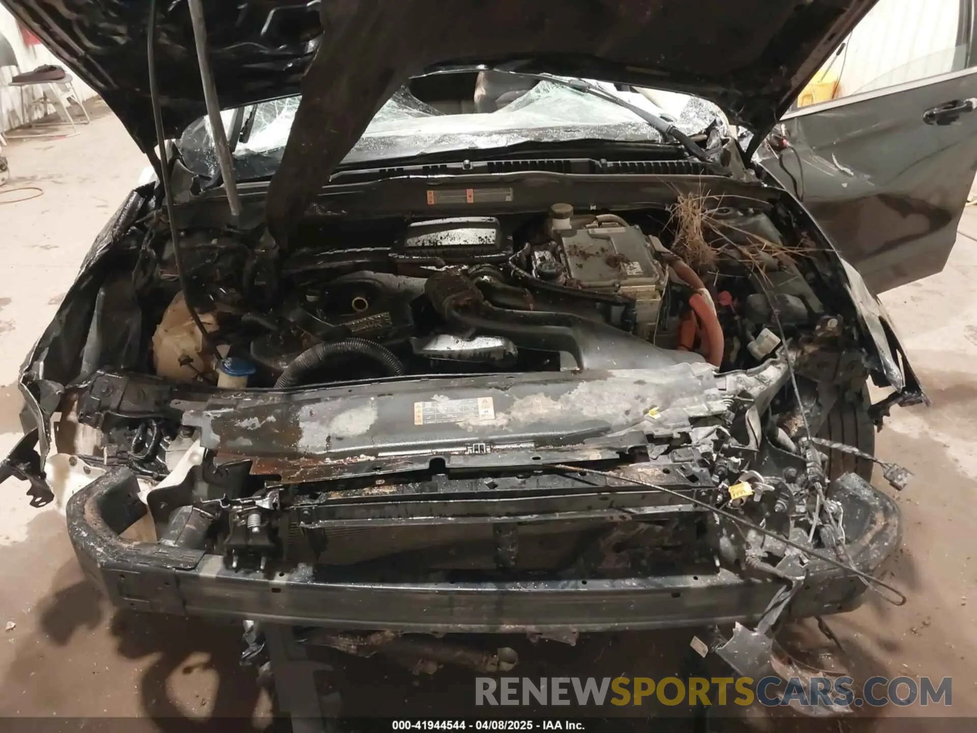 10 fotografías del automóvil dañado 3FA6P0LU0KR254448 FORD FUSION HYBRID 2019
