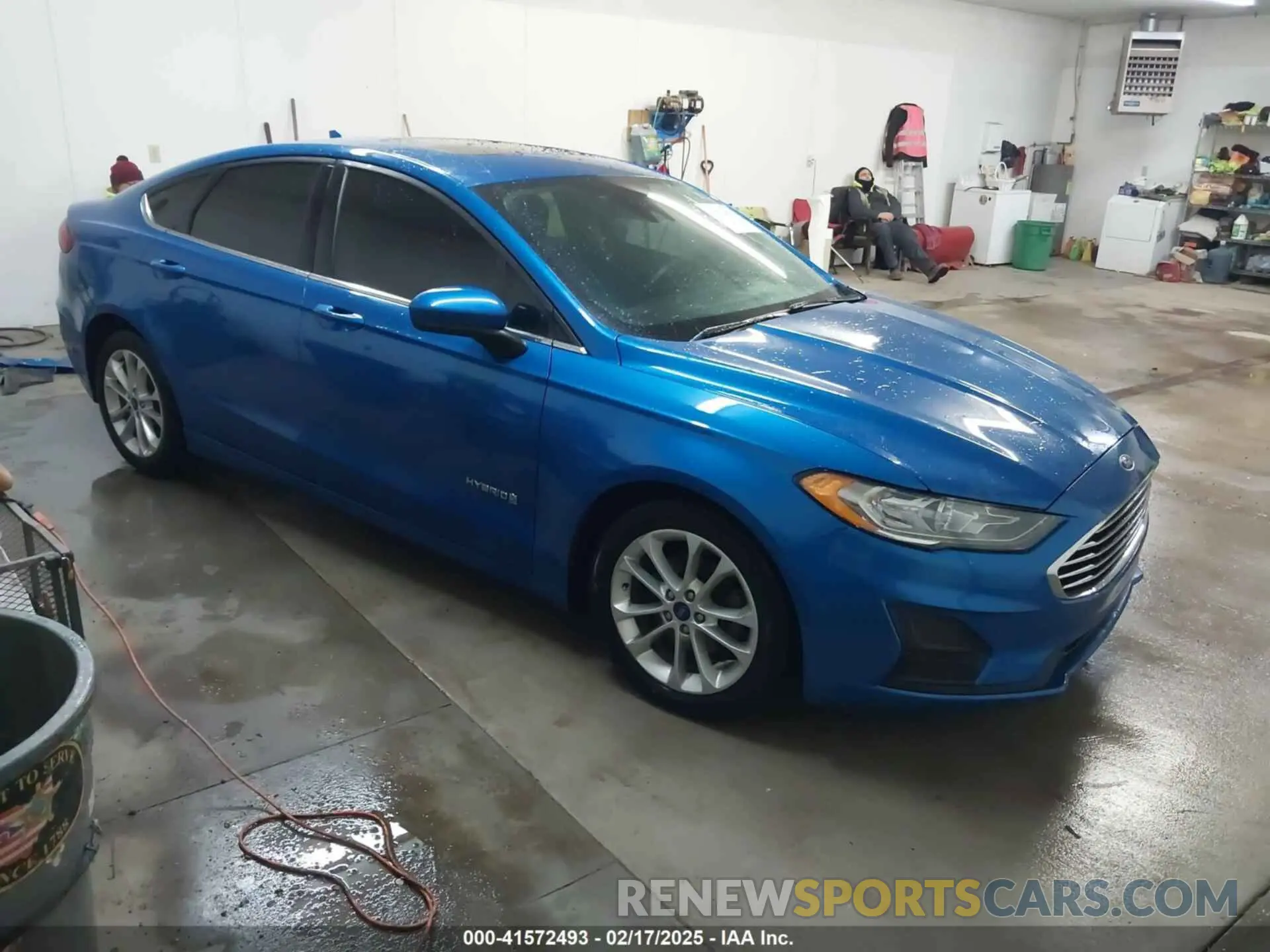 1 fotografías del automóvil dañado 3FA6P0LU1KR102727 FORD FUSION HYBRID 2019