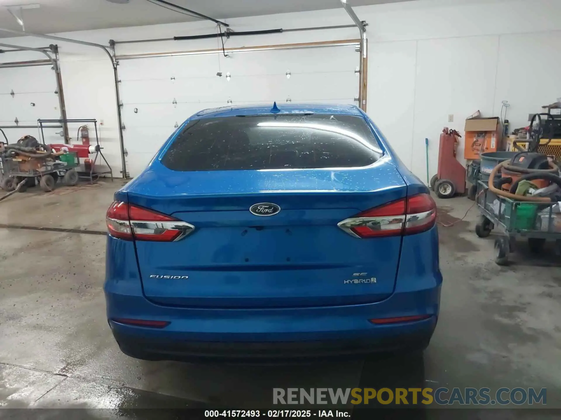 17 fotografías del automóvil dañado 3FA6P0LU1KR102727 FORD FUSION HYBRID 2019