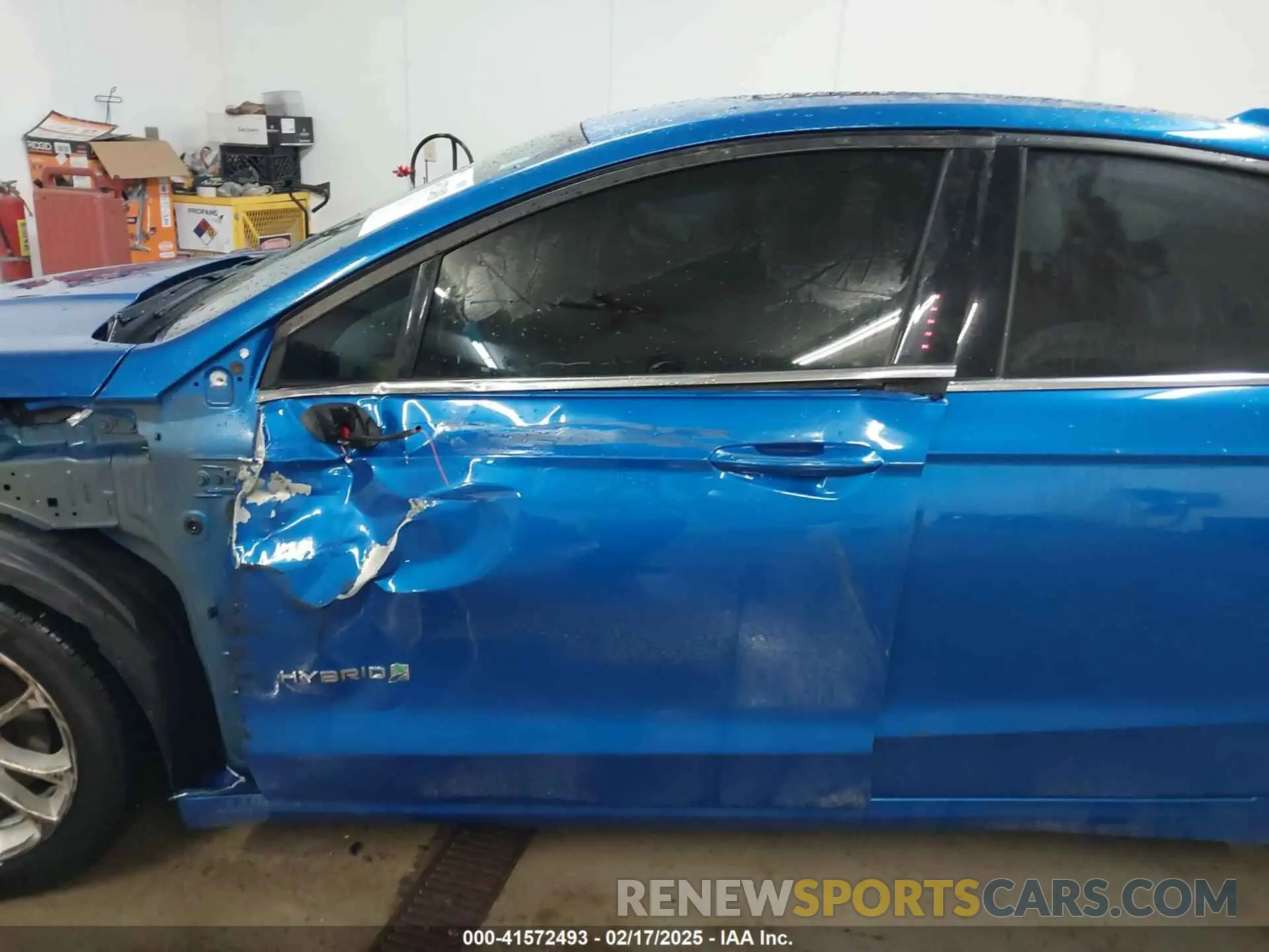 19 fotografías del automóvil dañado 3FA6P0LU1KR102727 FORD FUSION HYBRID 2019