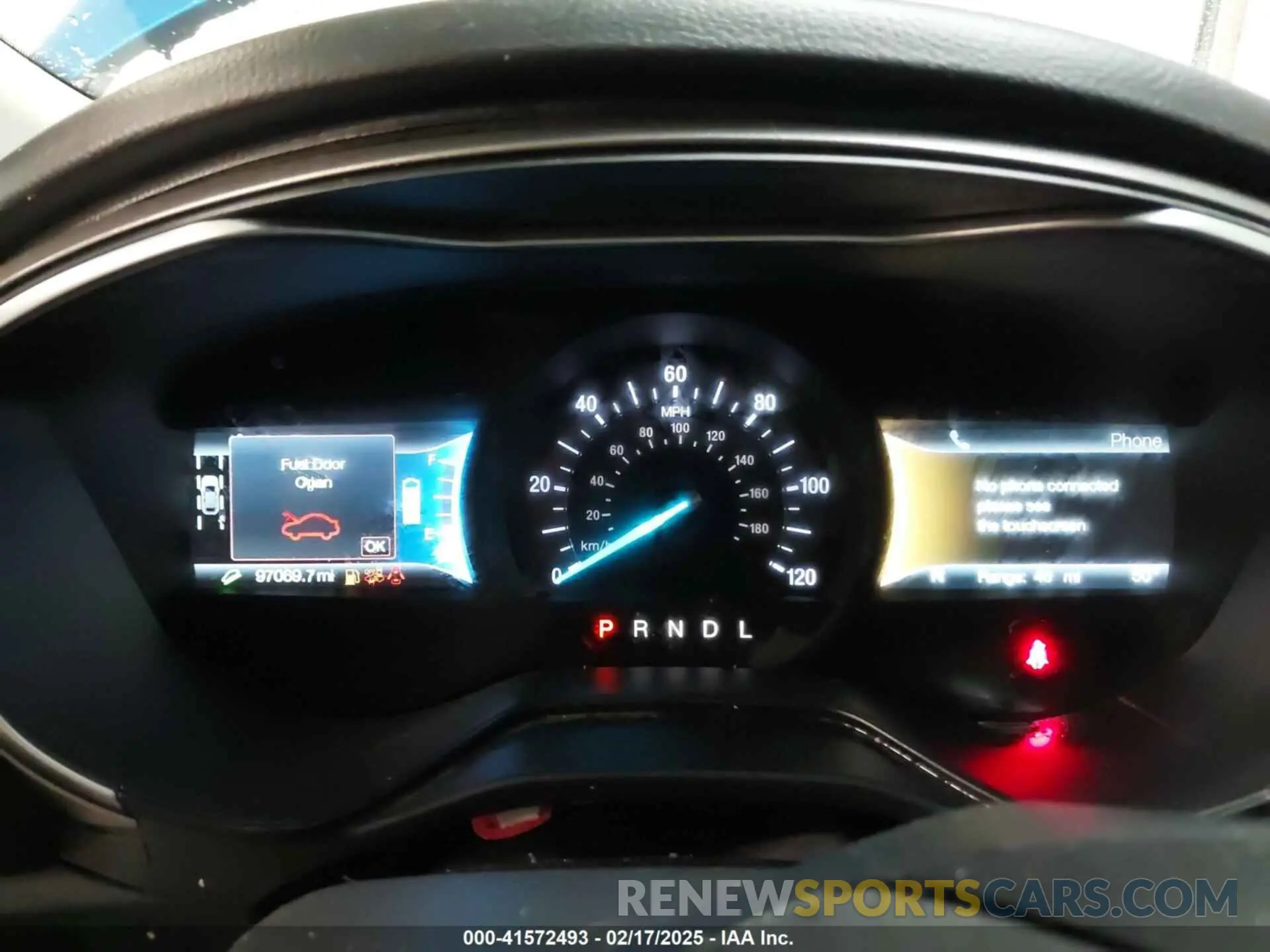 7 fotografías del automóvil dañado 3FA6P0LU1KR102727 FORD FUSION HYBRID 2019