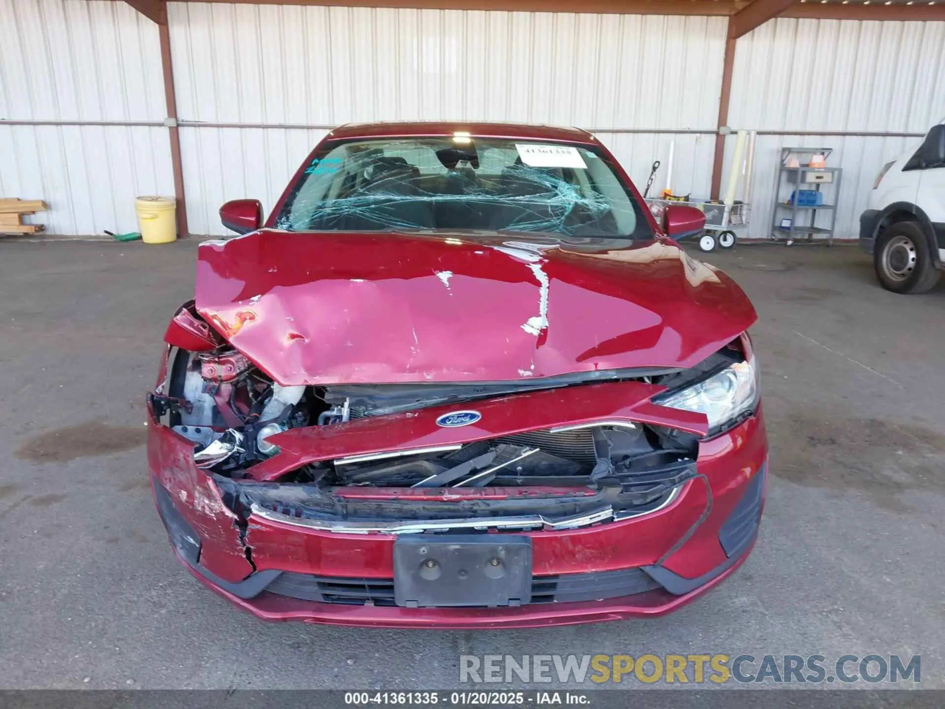 13 fotografías del automóvil dañado 3FA6P0LU3KR177798 FORD FUSION HYBRID 2019