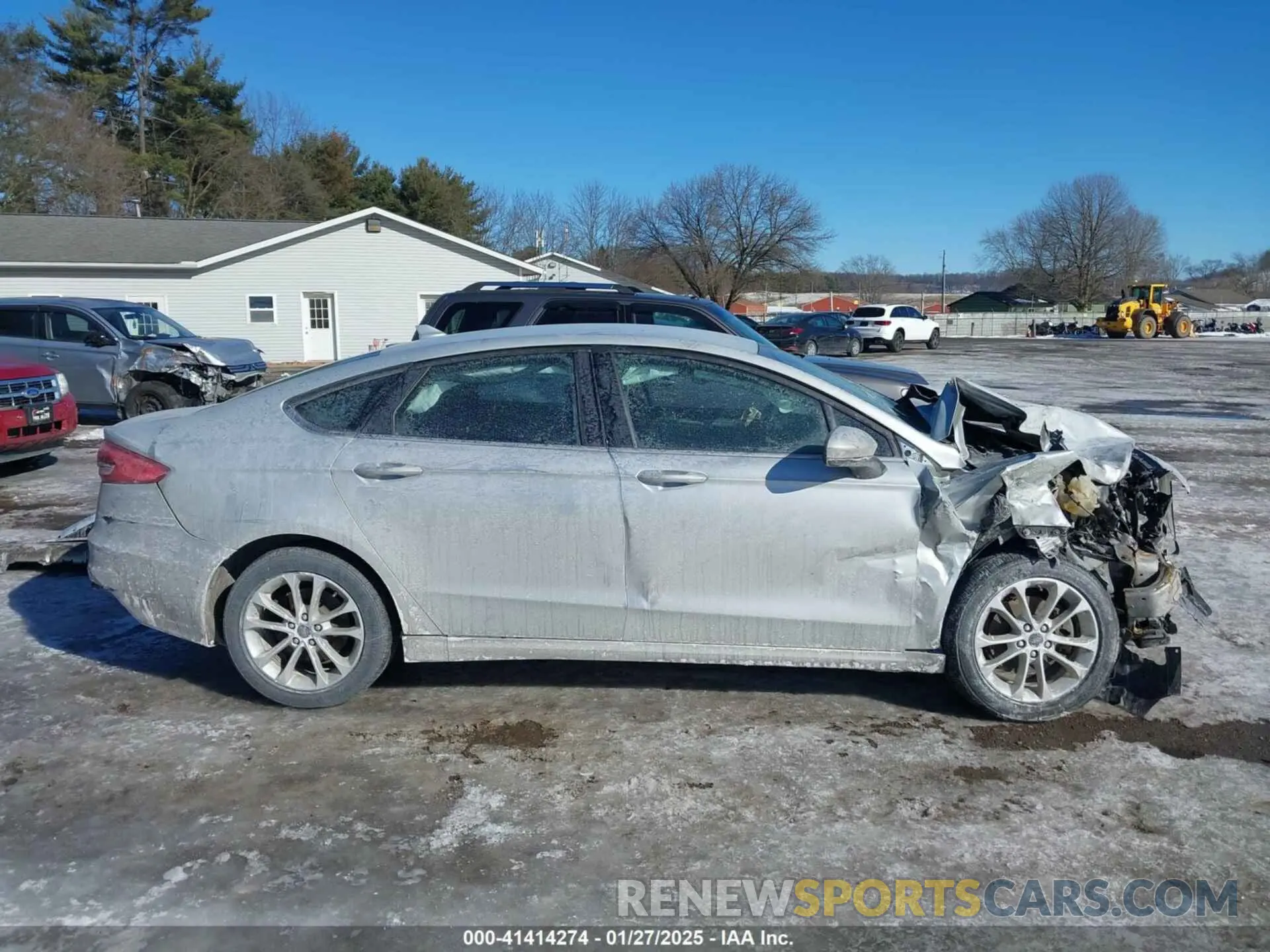 14 fotografías del automóvil dañado 3FA6P0LU4KR225597 FORD FUSION HYBRID 2019