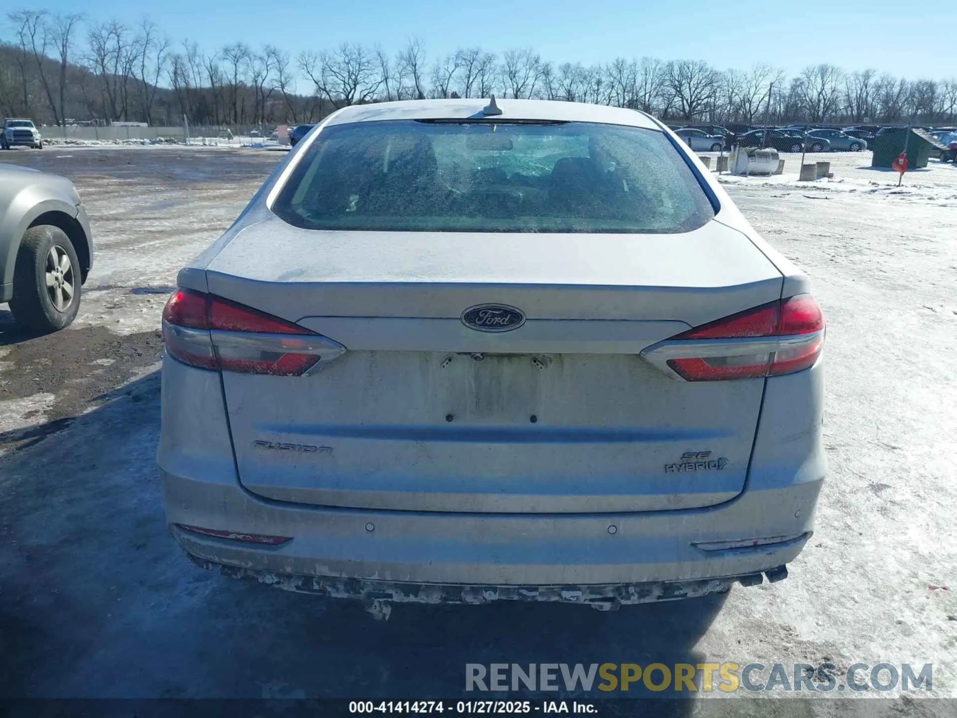 17 fotografías del automóvil dañado 3FA6P0LU4KR225597 FORD FUSION HYBRID 2019