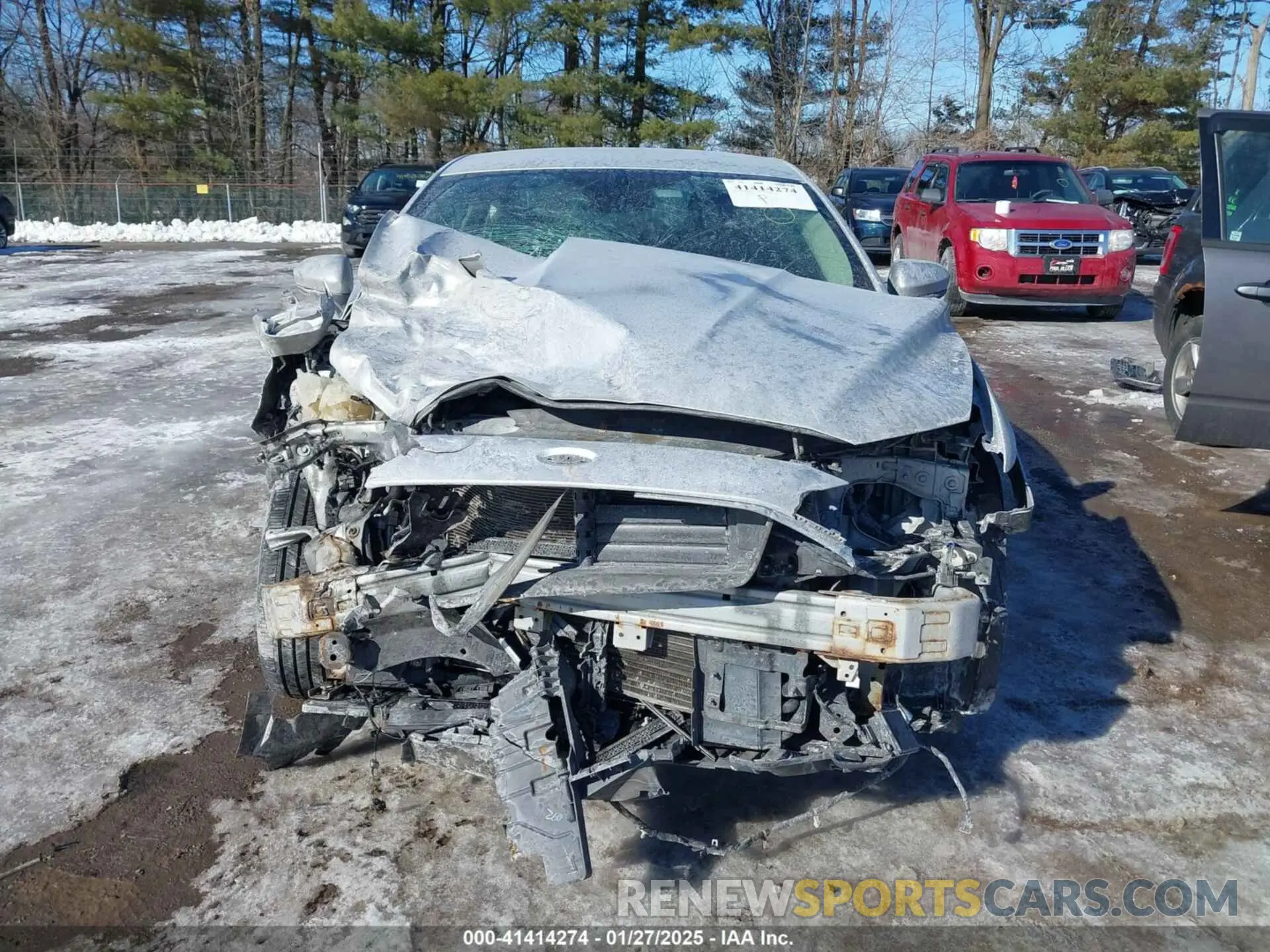 6 fotografías del automóvil dañado 3FA6P0LU4KR225597 FORD FUSION HYBRID 2019