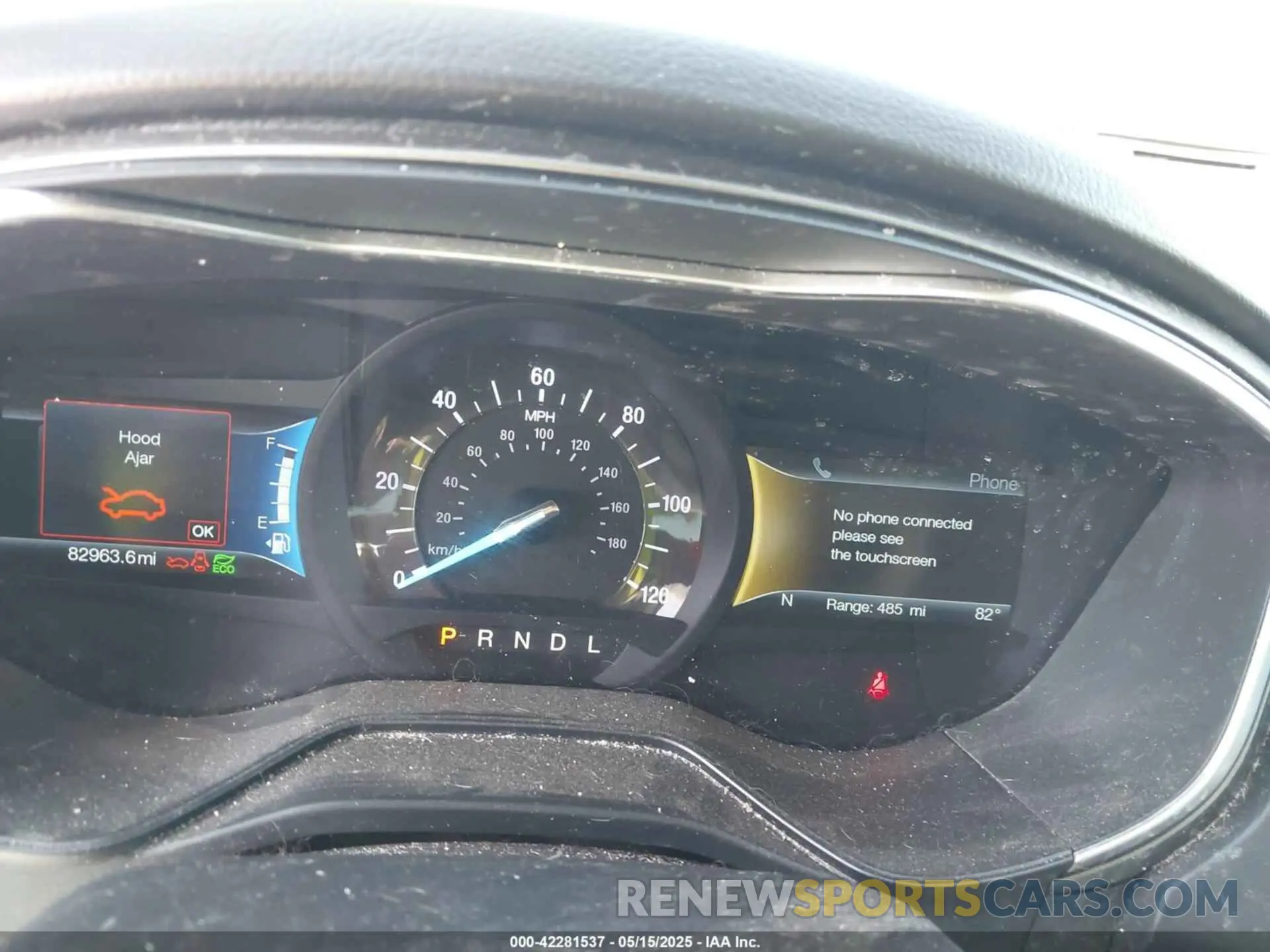 7 fotografías del automóvil dañado 3FA6P0LU4KR242576 FORD FUSION HYBRID 2019
