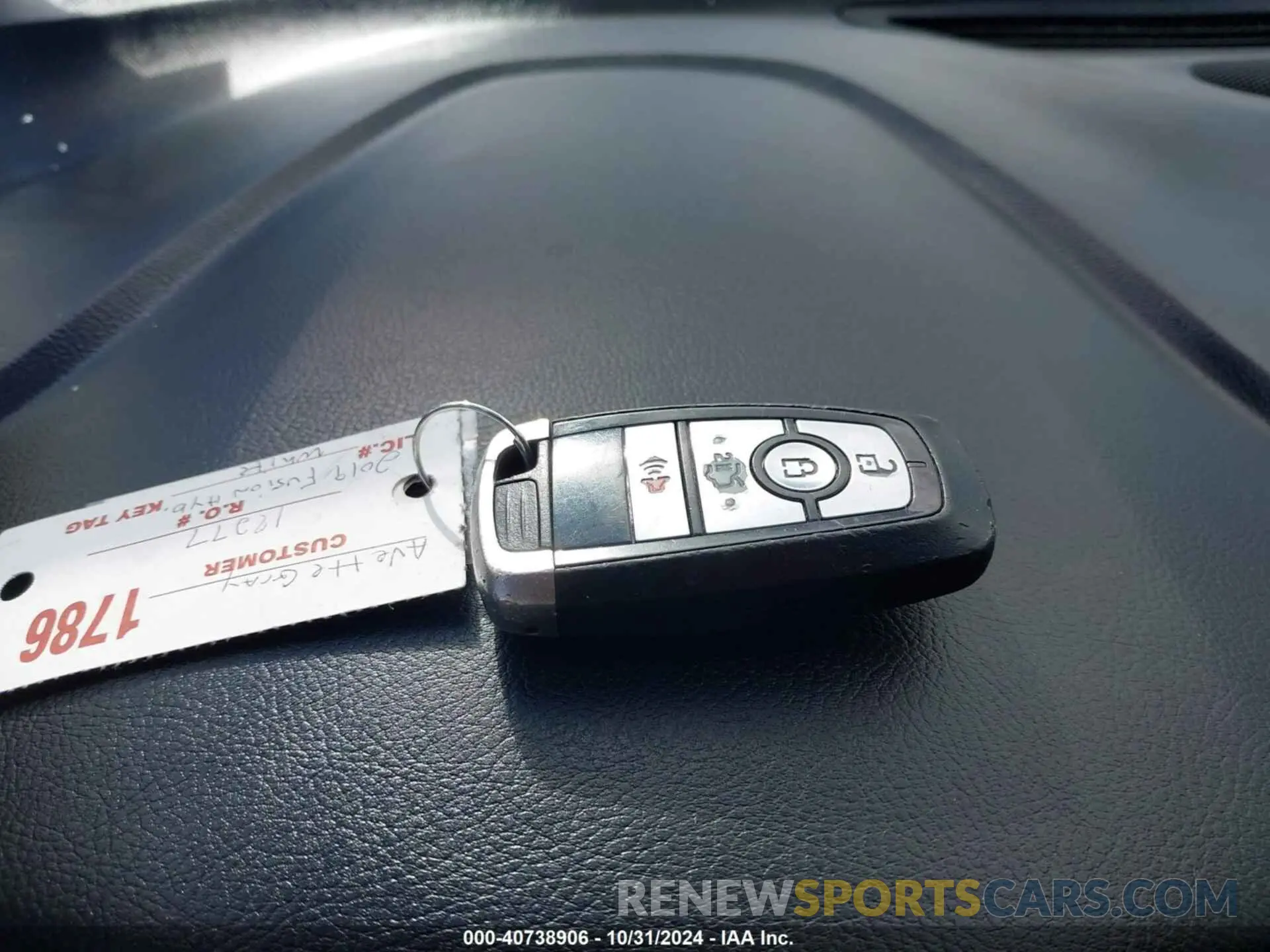 11 fotografías del automóvil dañado 3FA6P0LU5KR207173 FORD FUSION HYBRID 2019