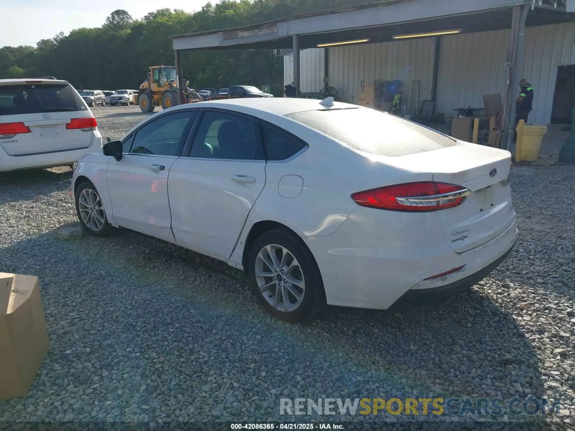 3 fotografías del automóvil dañado 3FA6P0LU6KR152166 FORD FUSION HYBRID 2019