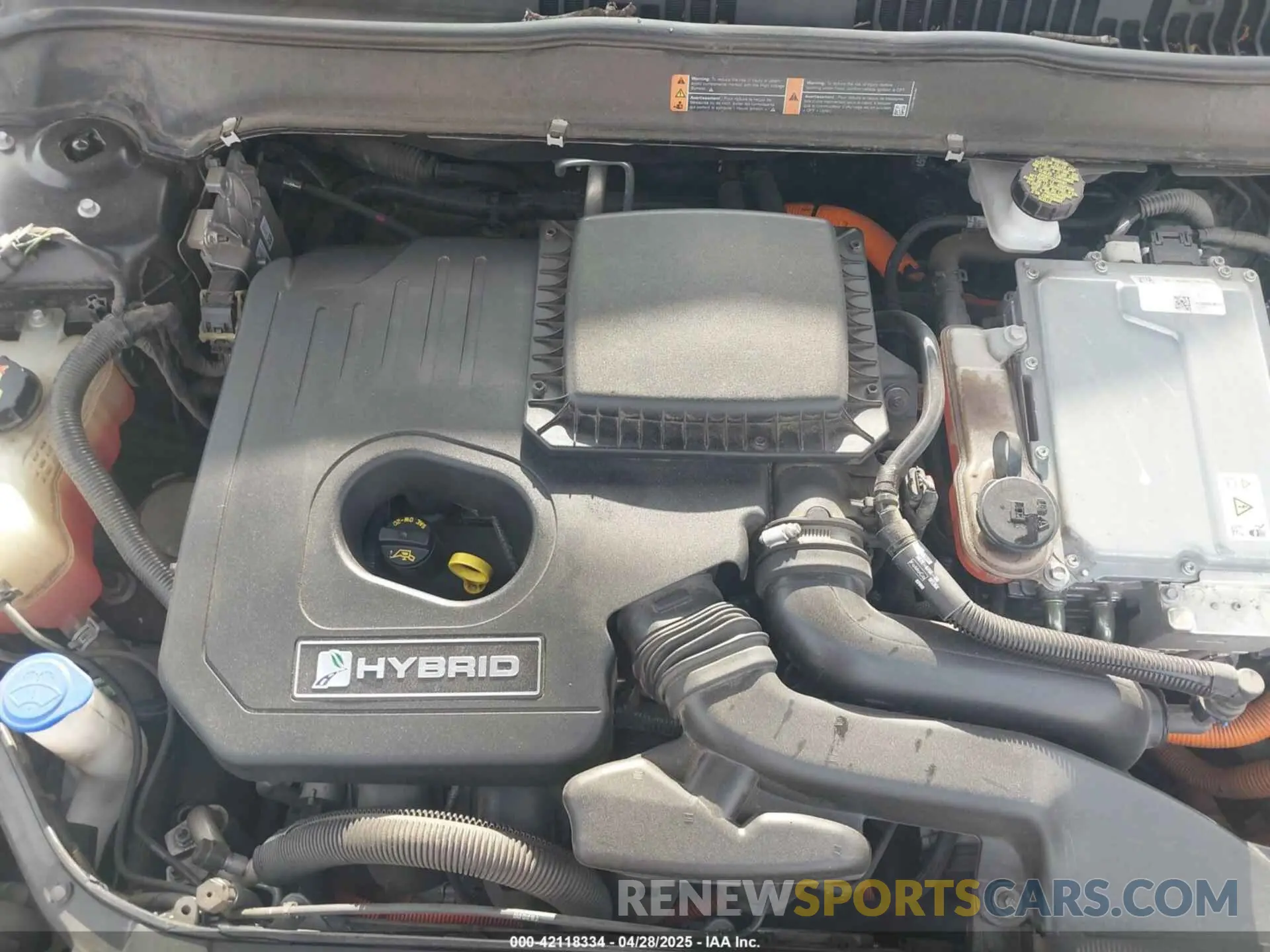 10 fotografías del automóvil dañado 3FA6P0LU8KR126779 FORD FUSION HYBRID 2019