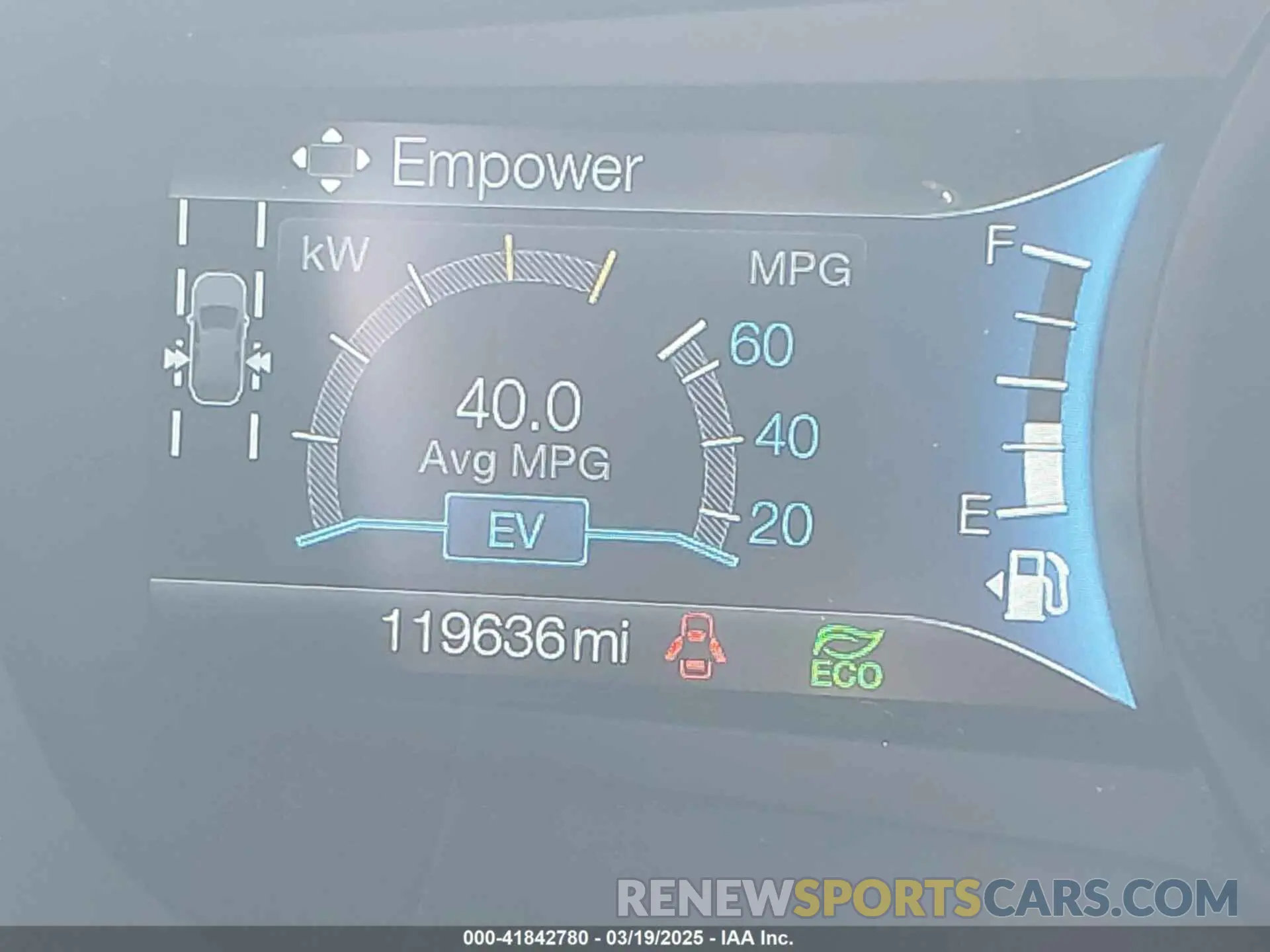15 fotografías del automóvil dañado 3FA6P0LU9KR217740 FORD FUSION HYBRID 2019