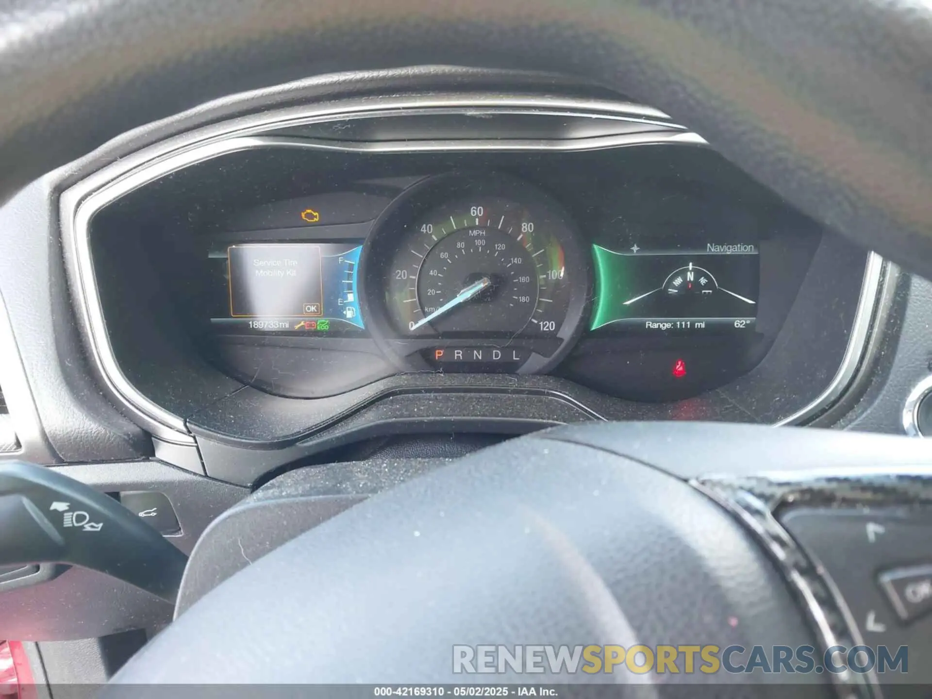 7 fotografías del automóvil dañado 3FA6P0LUXKR222137 FORD FUSION HYBRID 2019