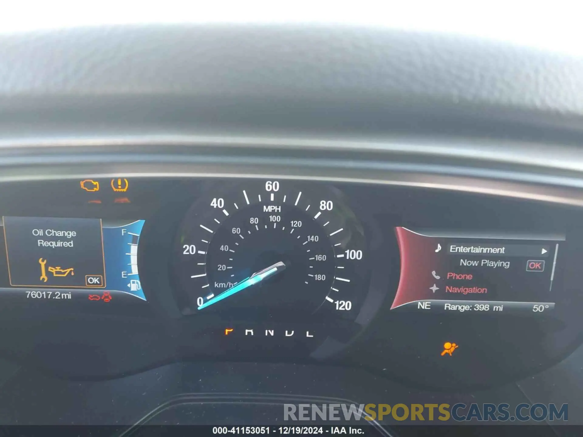 7 fotografías del automóvil dañado 3FA6P0MU0KR154297 FORD FUSION HYBRID 2019